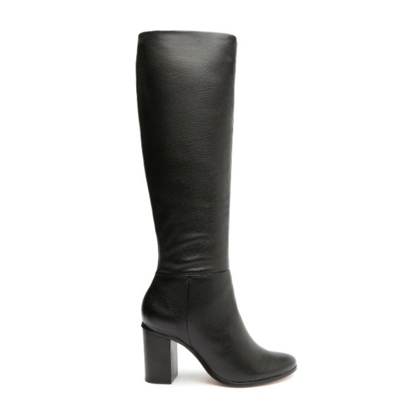 Schutz Lucienne Up Nappa Leather Boot - Black - NEW WITH BOX - Picture 1 of 5